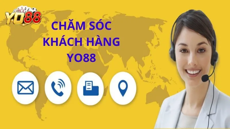 Người chơi liên hệ Yo88 khi gặp vướng mắc liên quan đến cá cược trực tuyến 